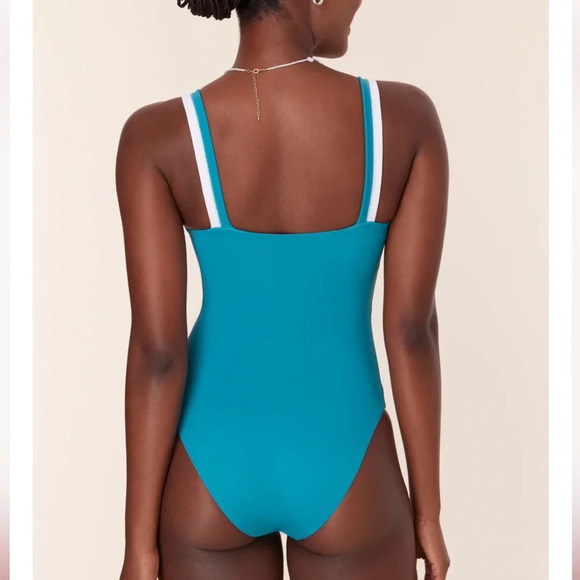 Andie The Rockley One Piece Swimsuit Baltic plus size XXL NWT - Picture 2 of 8